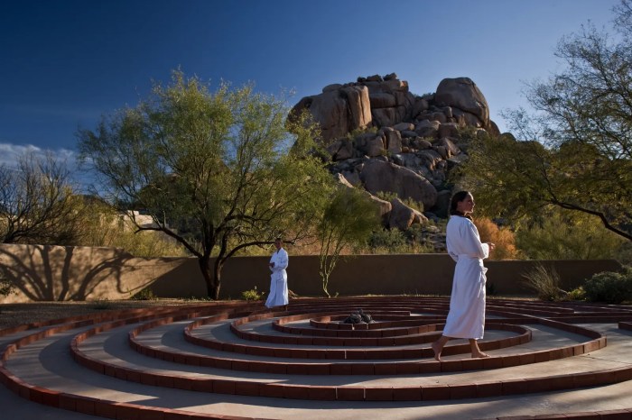 Desert wellness retreats and spas